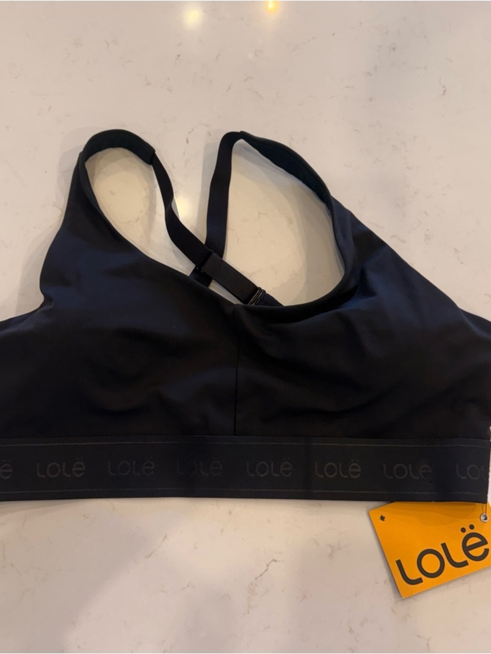 Lole Black Racerback Sports Bralette